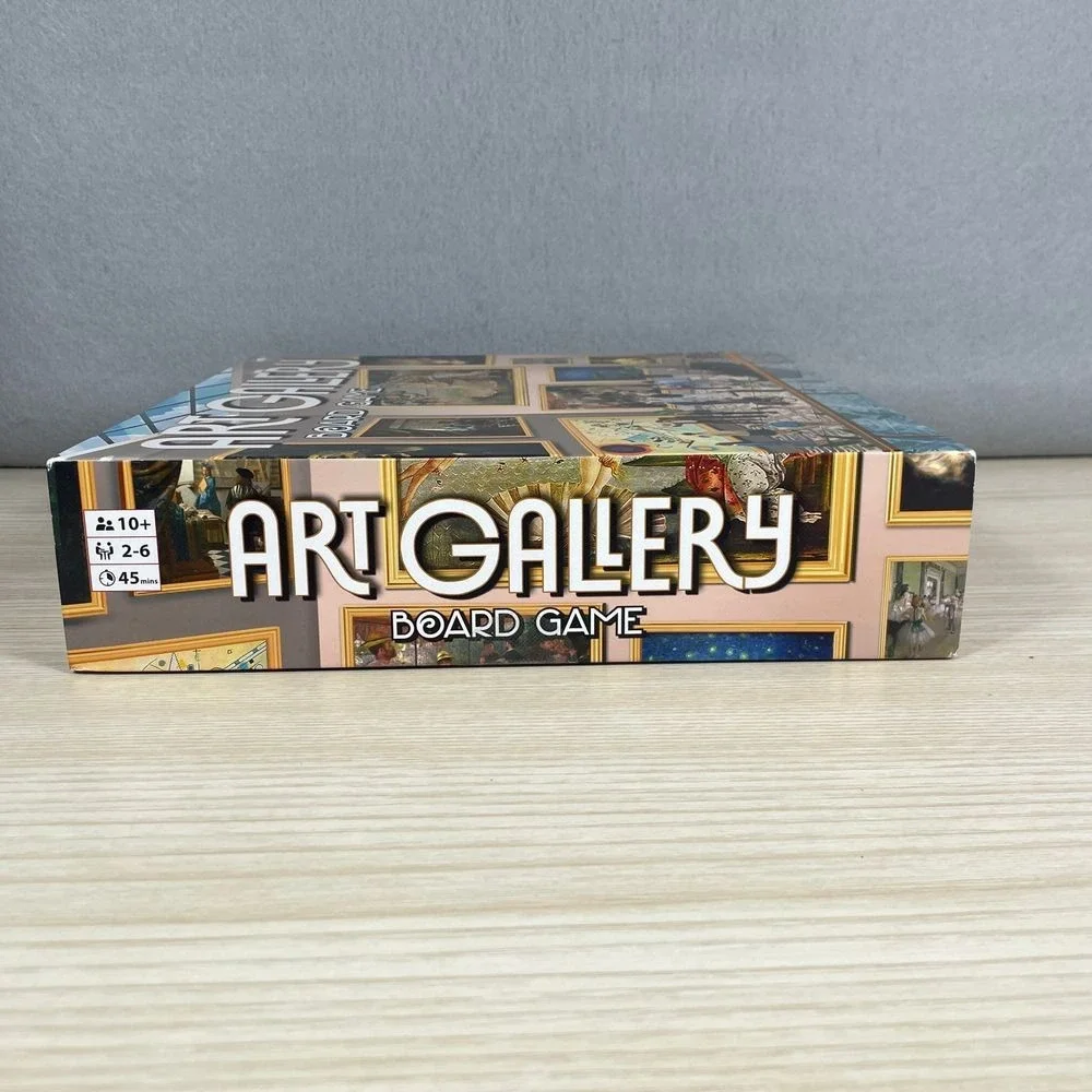 Art Gallery Board Game Piatnik 2023 Strategy 2-6 Players Family Bluff Card Game